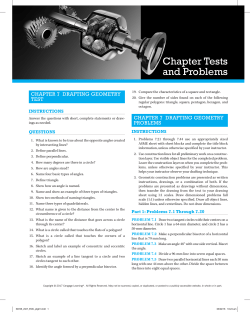 Chapter Tests and Problems