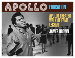 EDUCATION - Apollo Theater