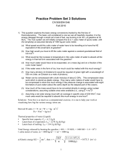 Practice Problem Set 3 Solutions