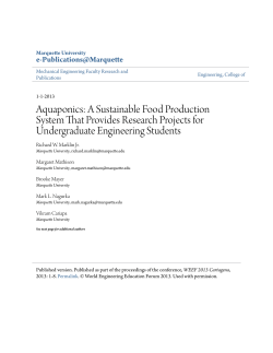 Aquaponics: A Sustainable Food Production System That Provides