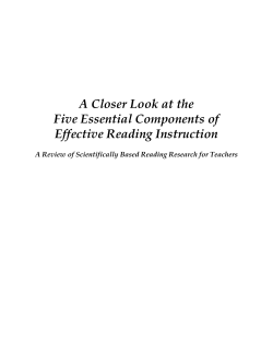 A Closer Look at the Five Essential Components