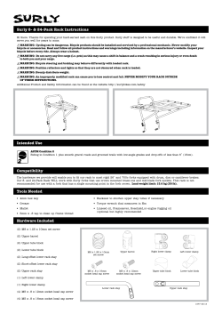 8/24 Pack Rack Instructions
