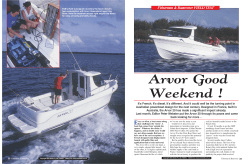 Arvor Good Weekend ! - Australian Boat Mags