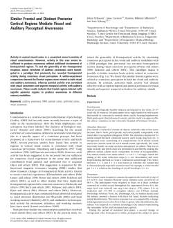 Similar Frontal and Distinct Posterior Cortical Regions Mediate