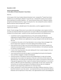 Pearson Education - Texas Freedom Network