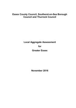 Greater Essex Local Aggregate Assessment