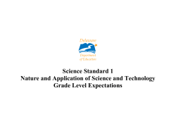 Sci 1 - University of Delaware