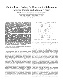 On the Index Coding Problem and its Relation to Network Coding