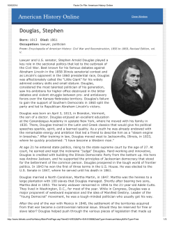 Douglas, Stephen - Blackbird Library