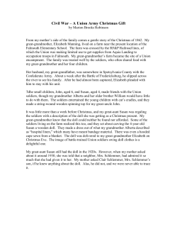 Civil War &ndash; A Union Army Christmas Gift