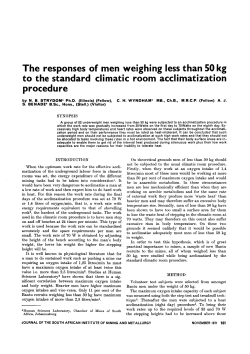 The responses of men weighing less than 50kg to the