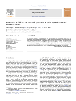 Geometries, stabilities, and electronic properties of gold