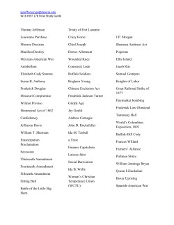 Thomas Jefferson Louisiana Purchase Monroe Doctrine Manifest