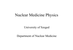 Nuclear Medicine 1.