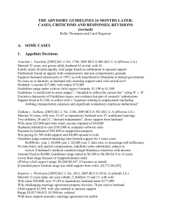 English - University of Toronto Faculty of Law