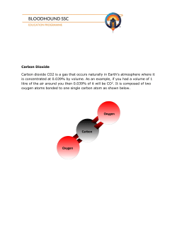 Carbon Dioxide Carbon dioxide CO2 is a gas that occurs naturally in