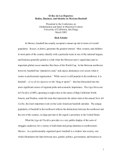 Rich Schultz - El Rey de Los Deportes: Bodies, Business