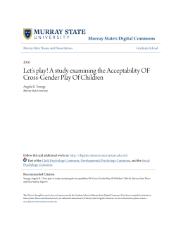A study examining the Acceptability OF Cross