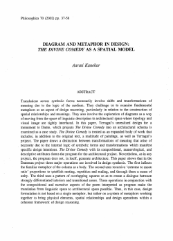 Diagram and Metaphor in Design