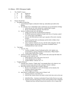 APUSH – Road to Revolution