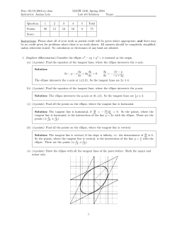 Due: 02/18/2016 in class Instructor: Janina Letz MATH 1210, Spring