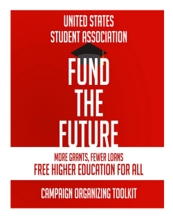 Fund The Future - United States Student Association