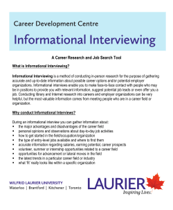 A Career Research and Job Search Tool