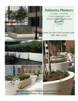 Palmetto Planters 2014 Catalog