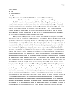 O`Neill 1 Katelyn O`Neill Dr. Rice AP US History Period 2 3 Jan