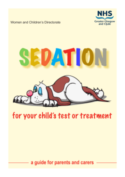 for your child`s test or treatment - The Royal College of Anaesthetists