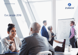 Our people 2016 | Zurich Insurance Group Ltd