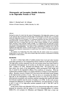 Heterogeneity and Incomplete Disulfide Reduction in the High