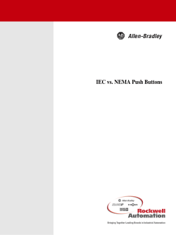 IEC vs. NEMA Push Buttons