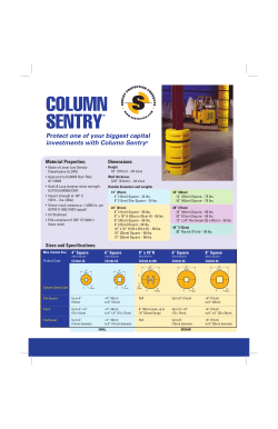 column sentry - Sentry Protection Products
