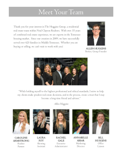 Meet Your Team - Allen Huggins