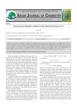 NOTE Thermodynamic Simulation on Rb2SO4-Cs2SO4