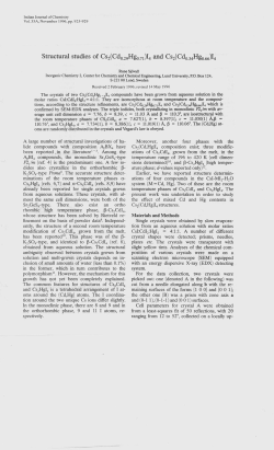 Structural studies of Cs2(Cd0.2J!go.71)I4 and CS2(Cdo