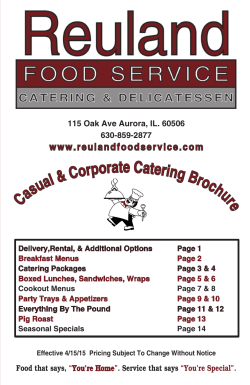 PDF - Reuland Food Service