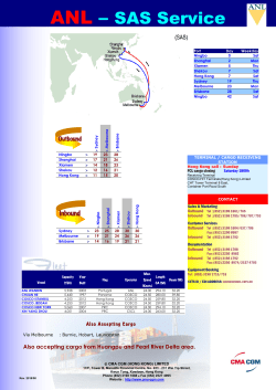 ANL &ndash; SAS Service - CMA CGM Hong Kong Website