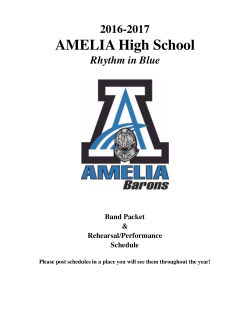 Band Packet Full 2016