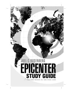 Epicenter Study Guide - Tyndale House Publishers