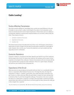 Cable Loading