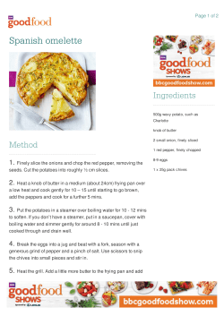 Spanish omelette