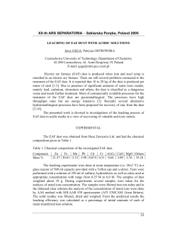 STABLE AND DYNAMIC, in situ FORMED