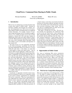 CloudViews: Communal Data Sharing in Public Clouds