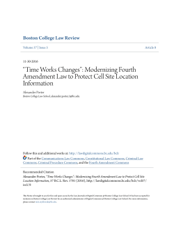 Modernizing Fourth Amendment Law to Protect Cell Site Location