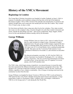 History of the YMCA Movement - Benton Harbor