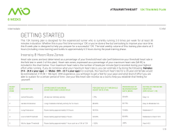 getting started