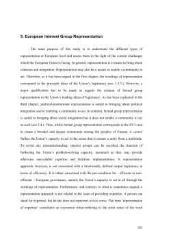 5. European Interest Group Representation - diss.fu