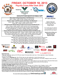 Psycho Cross After Dark 92513